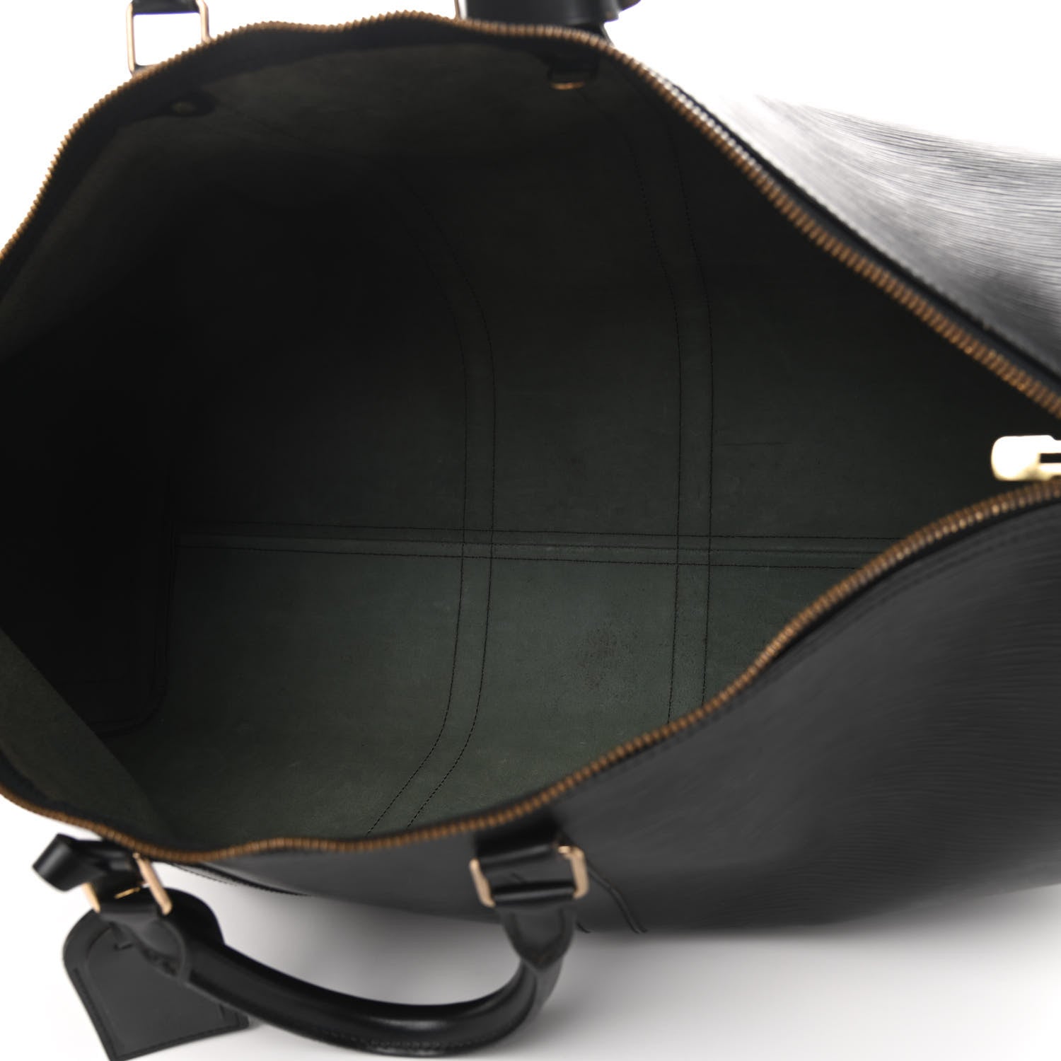 Louis Vuitton Epi Keepall 55 Black 6 of 23