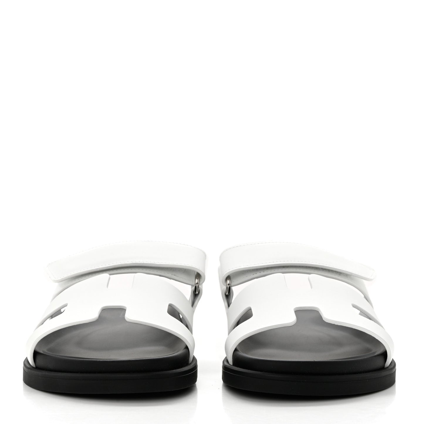 Calfskin Womens Chypre Sandals 36.5 White