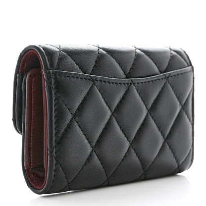 Chanel Lambskin Quilted 4 Key Holder Black 3 of 10