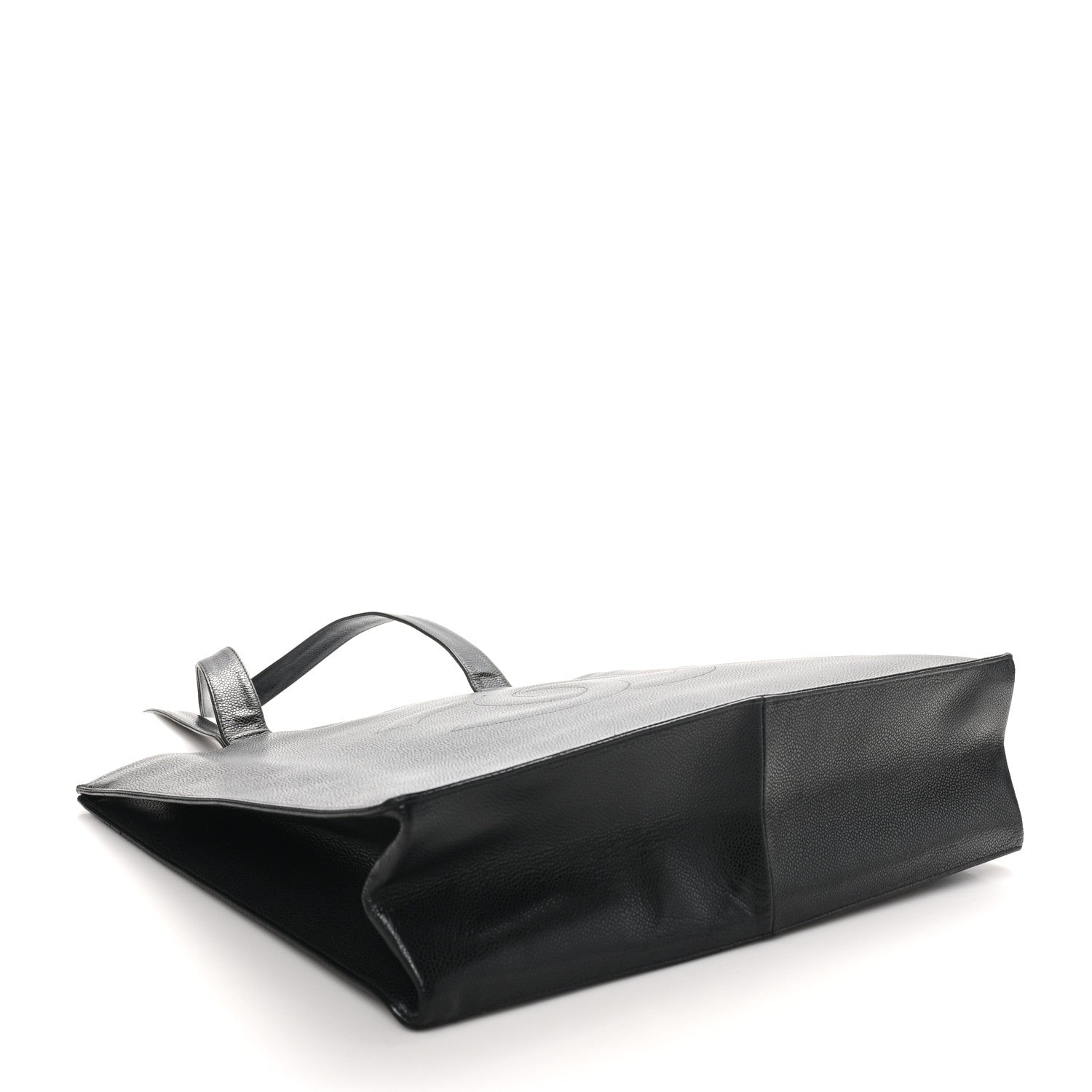 Chanel Caviar CC Tote Black 4 of 10