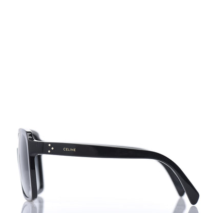 Celine Oversized Square Acetate Sunglasses CL40146F Black 3 of 7