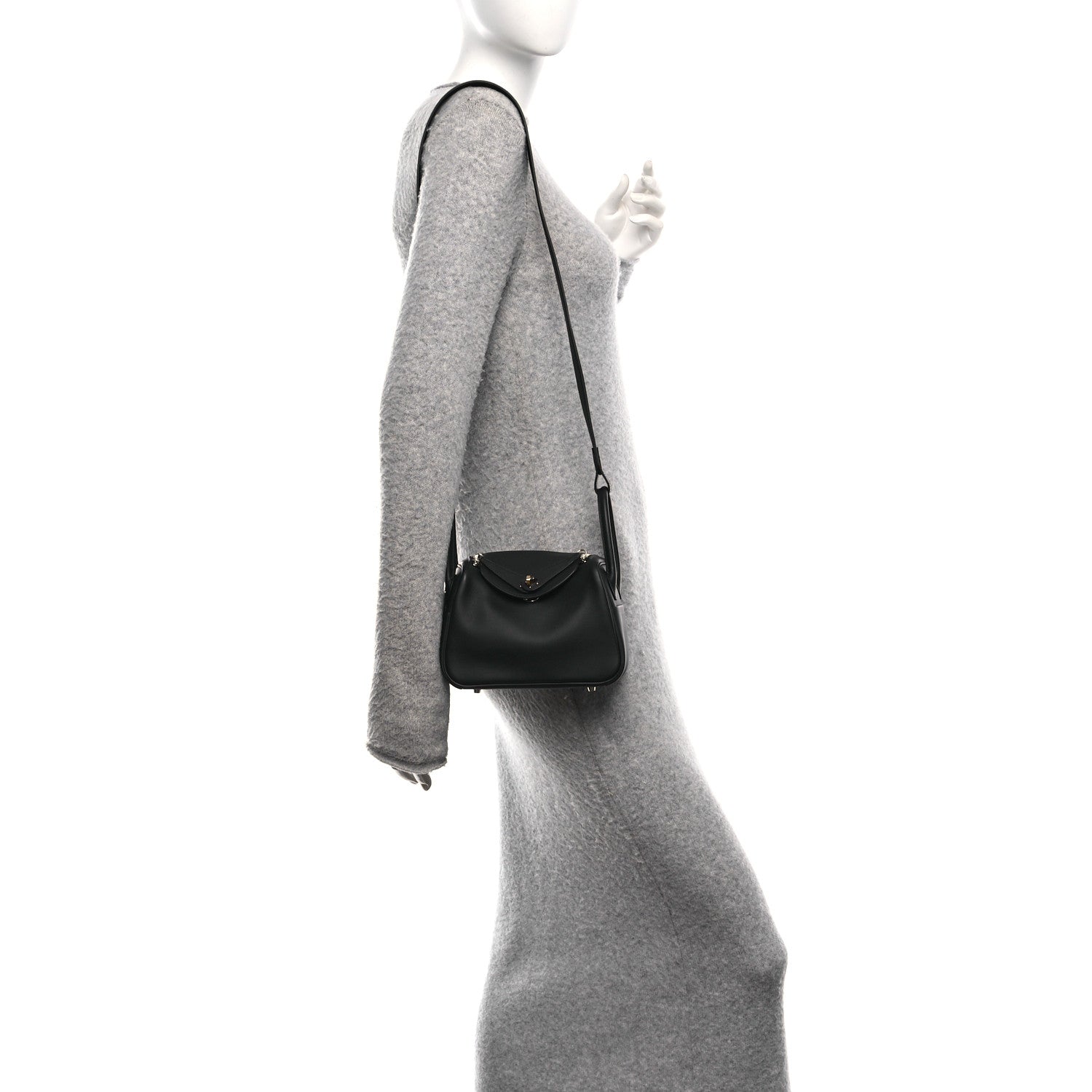 Hermes Swift Mini Lindy 20 Black Black 2 of 10