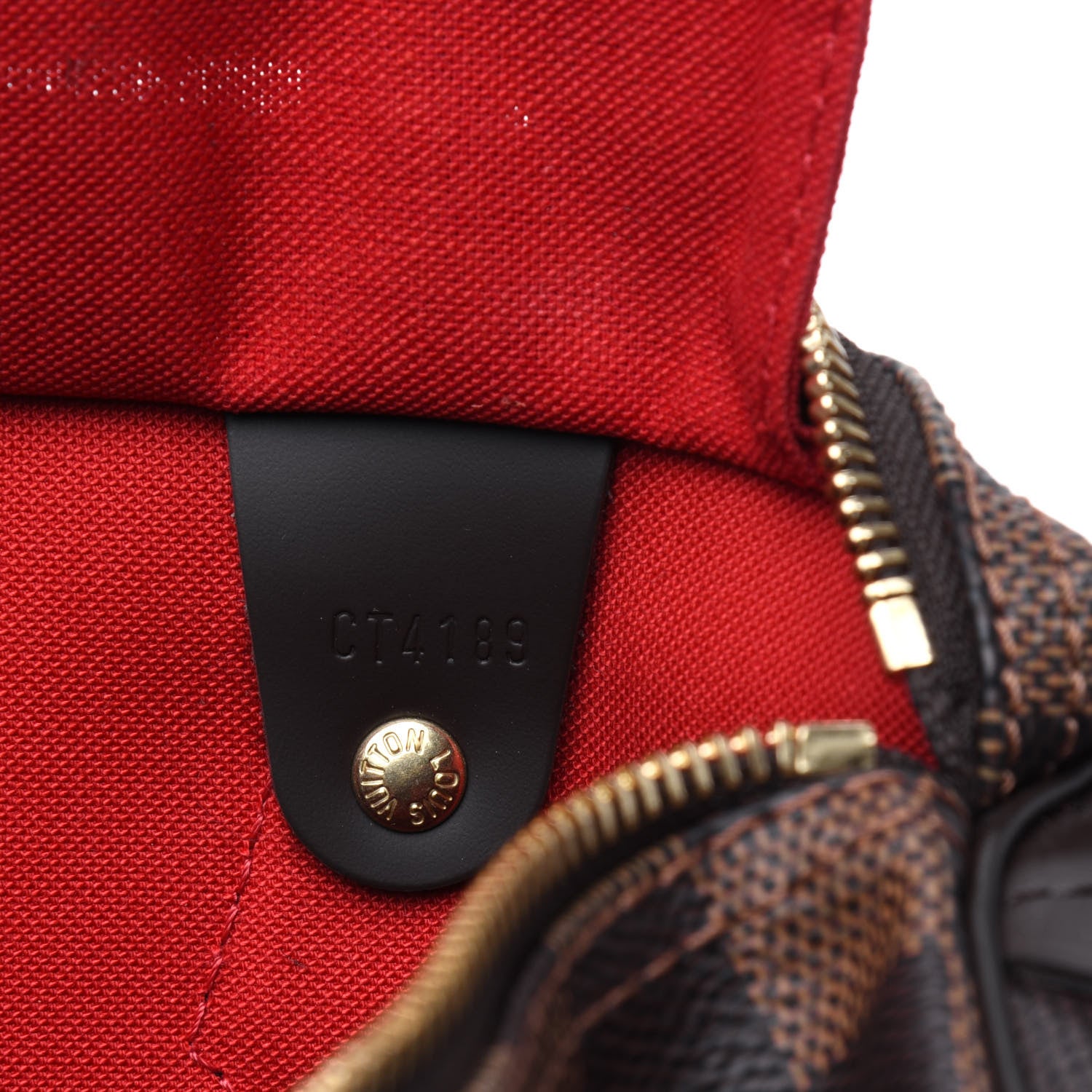 Louis Vuitton Damier Ebene Speedy 25 7 of 12