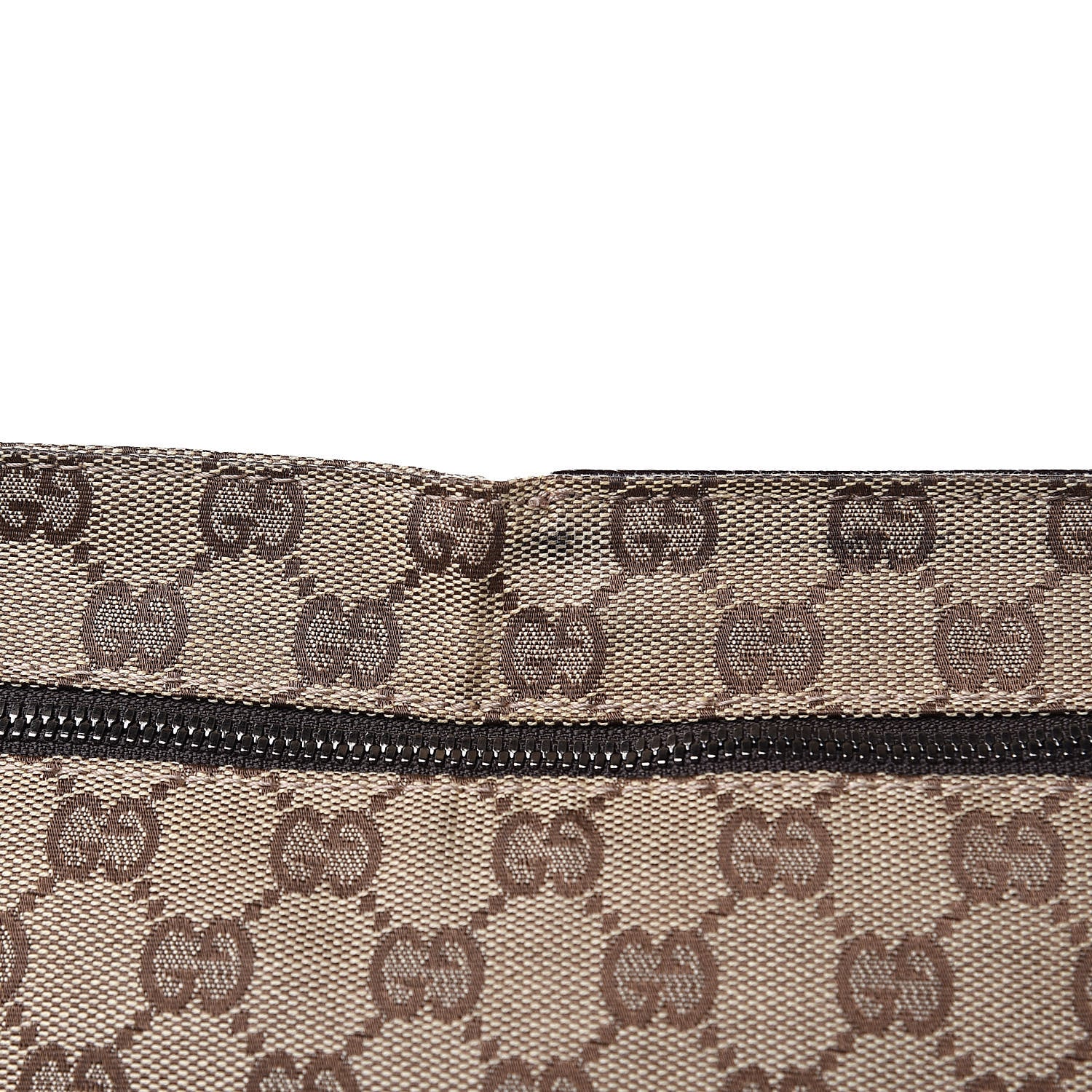 Gucci Monogram Web Belt Bag Dark Brown 9 of 10