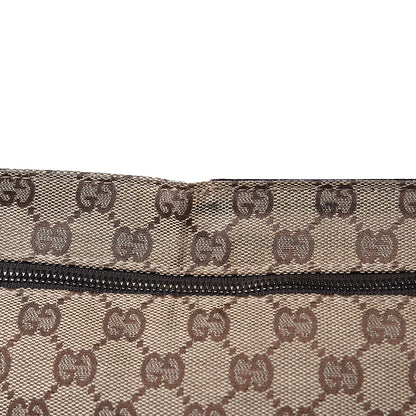 Gucci Monogram Web Belt Bag Dark Brown 9 of 10