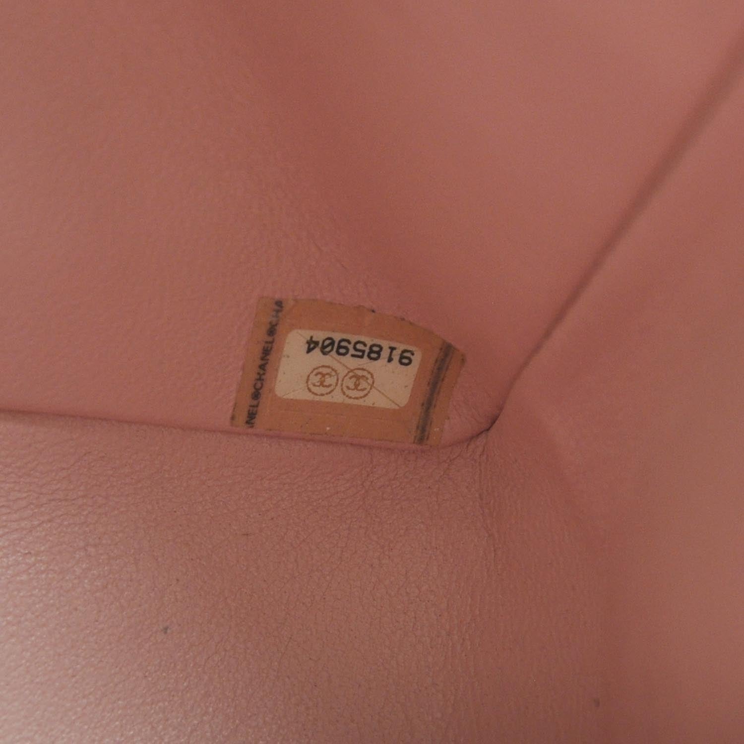 Chanel Caviar Medium Double Flap Pink SHW 9 of 10