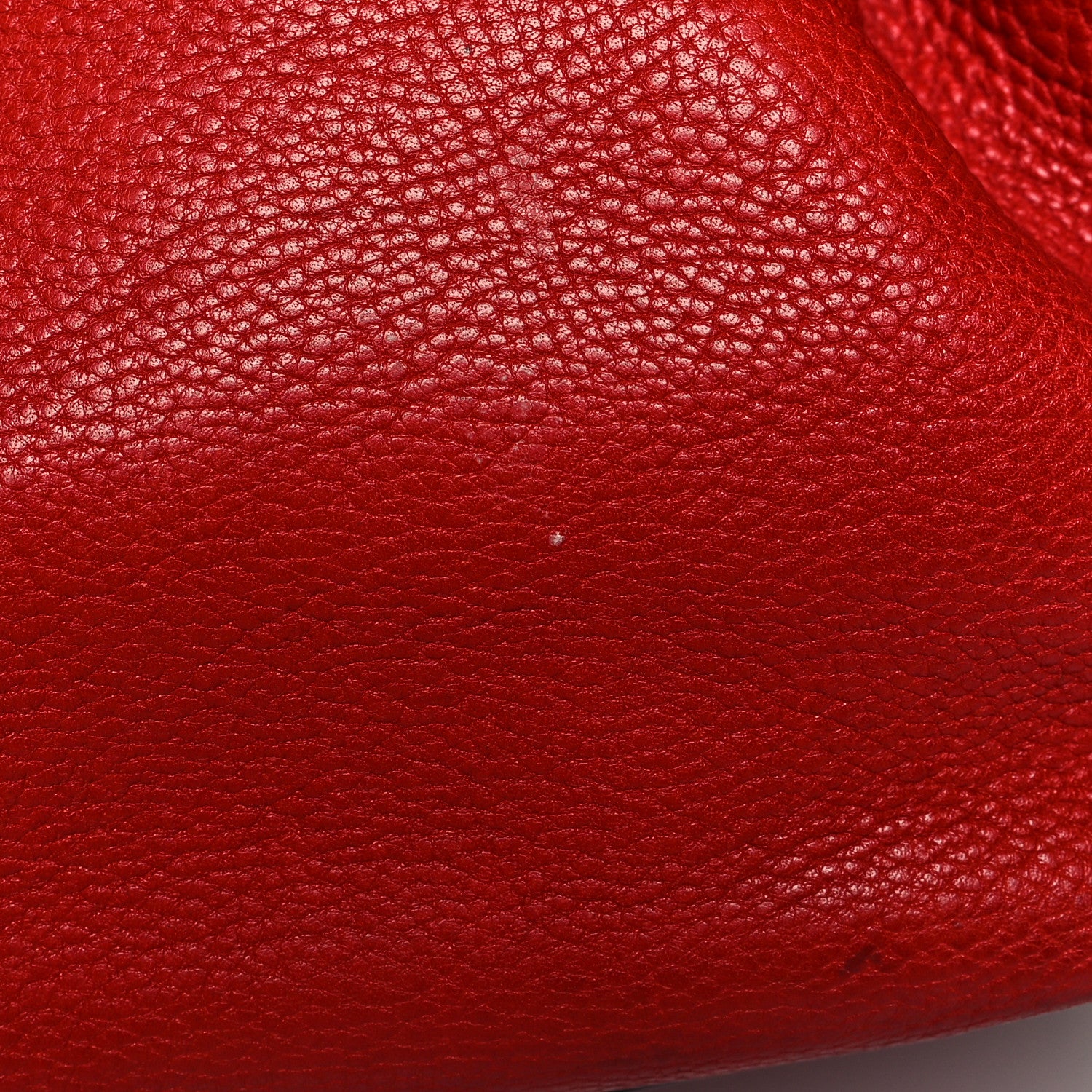 Burberry Grainy Calfskin House Check Small Maidstone Red 14 of 18