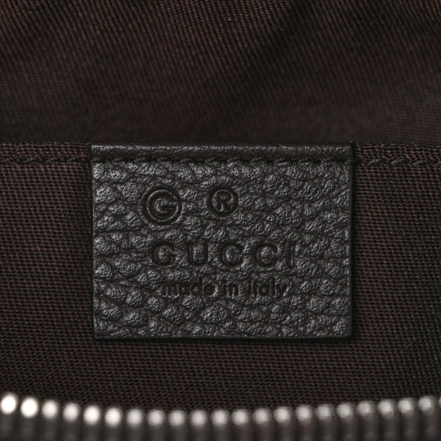 Monogram Dollar Calfskin Belt Bag Beige Ebony Testa di Moro Marrone Scuro