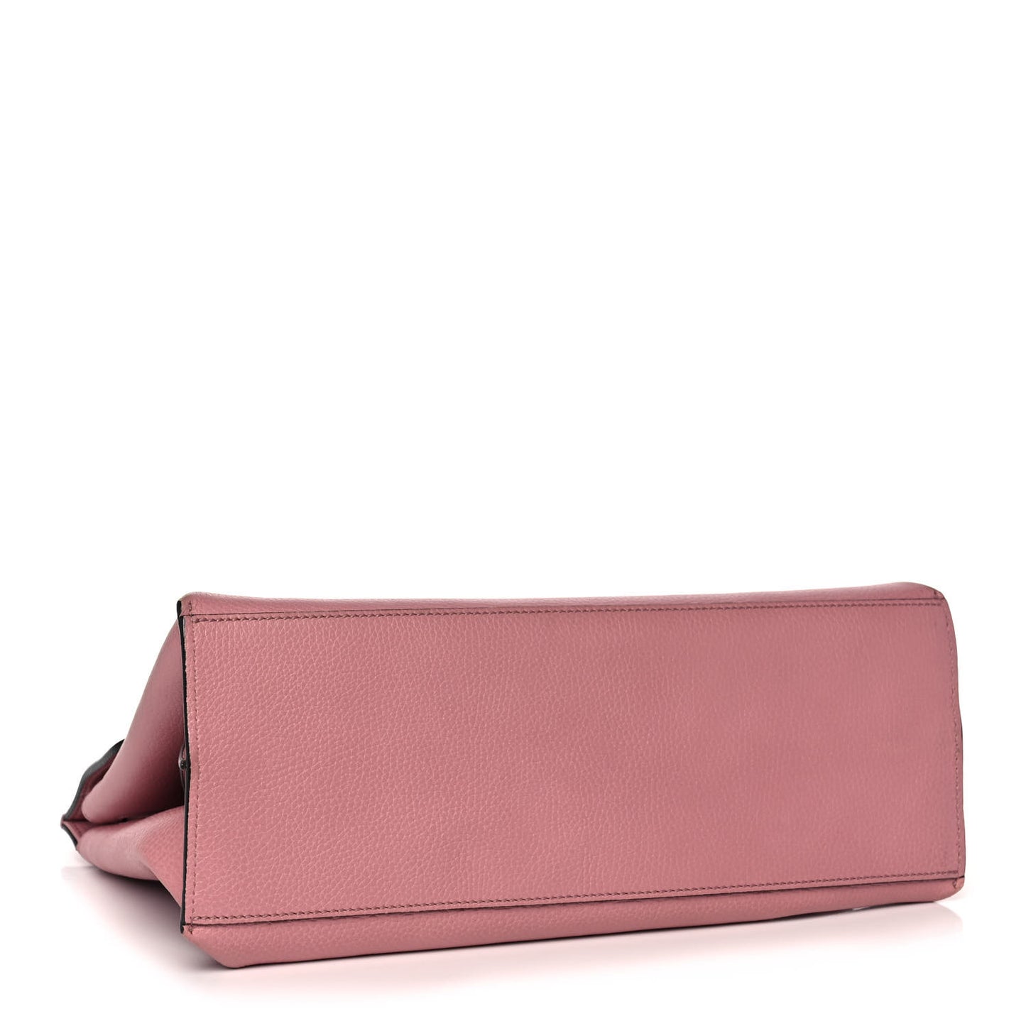Cellarius Calfskin Medium Bamboo Daily Top Handle Bag Carmine Rose