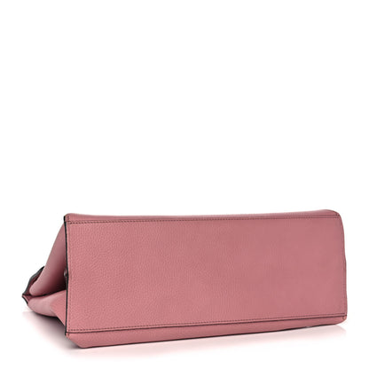Gucci Cellarius Calfskin Medium Bamboo Daily Top Handle Bag Carmine Rose 3 of 13