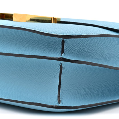 Hermes Epsom Constance 24 Bleu Du Nord 9 of 11
