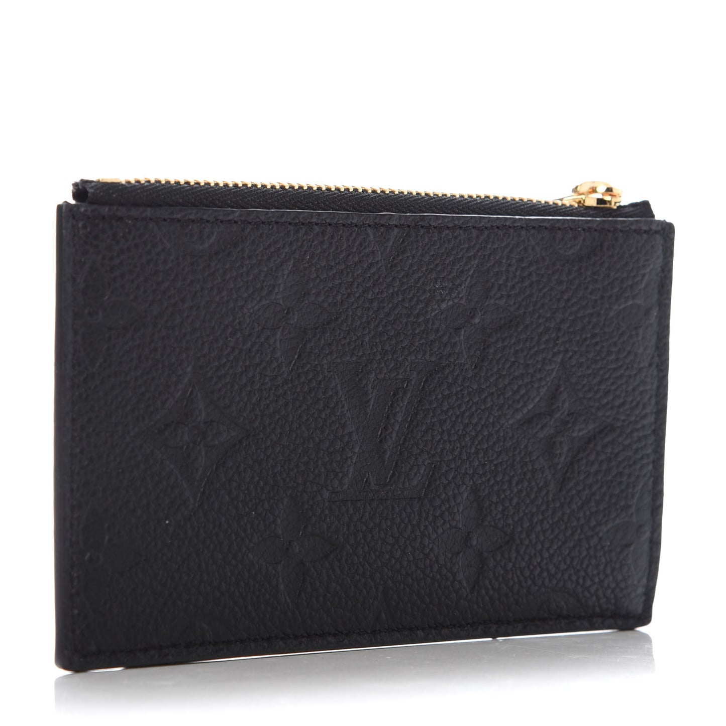 Empreinte Zipper Card Holder Black