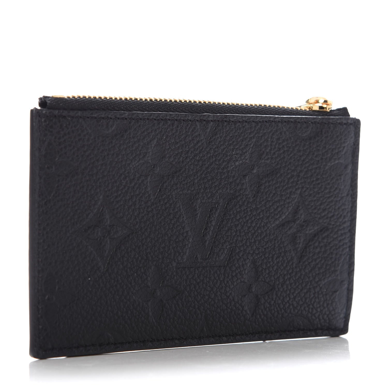 Louis Vuitton Empreinte Zipper Card Holder Black 3 of 8