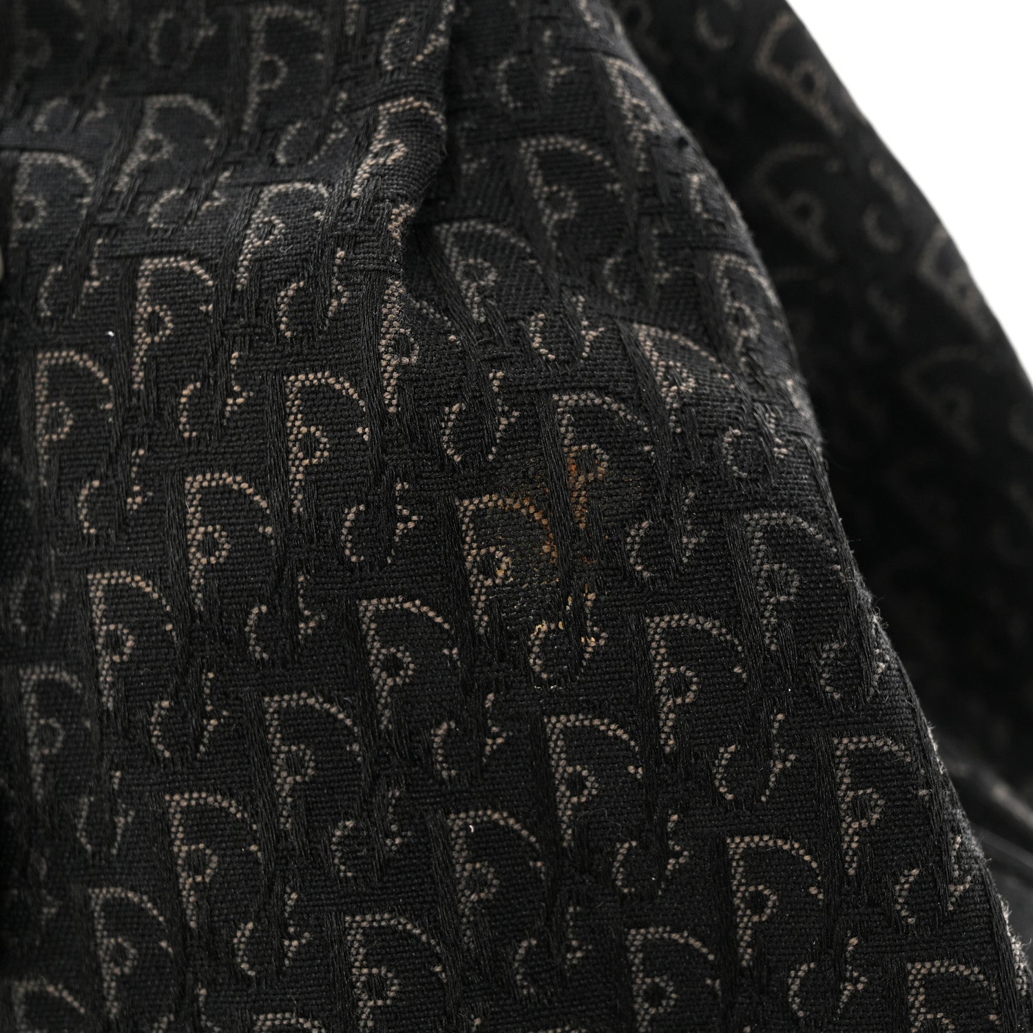 Christian Dior Canvas Trotter Tote Black 15 of 15