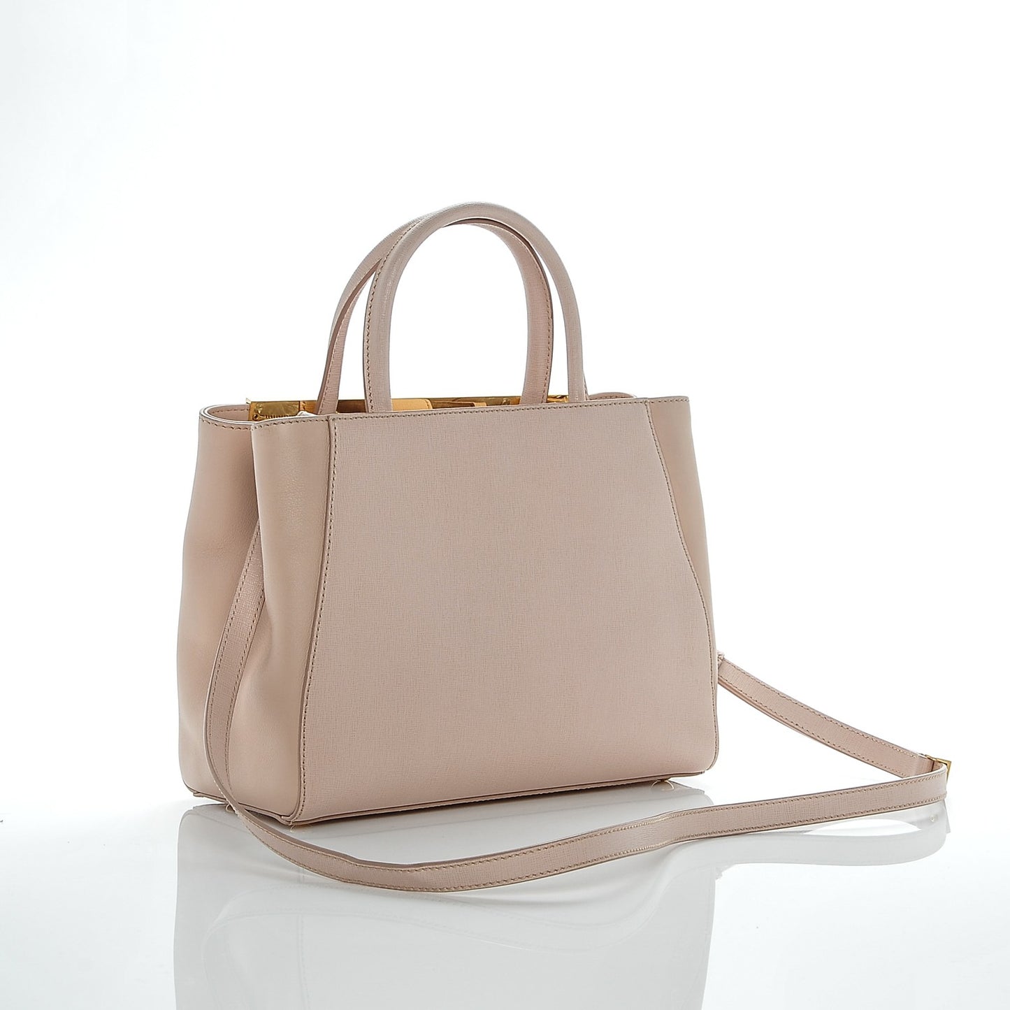 Vitello Elite Flamingo Petite 2Jours Tote Rosa Plaster