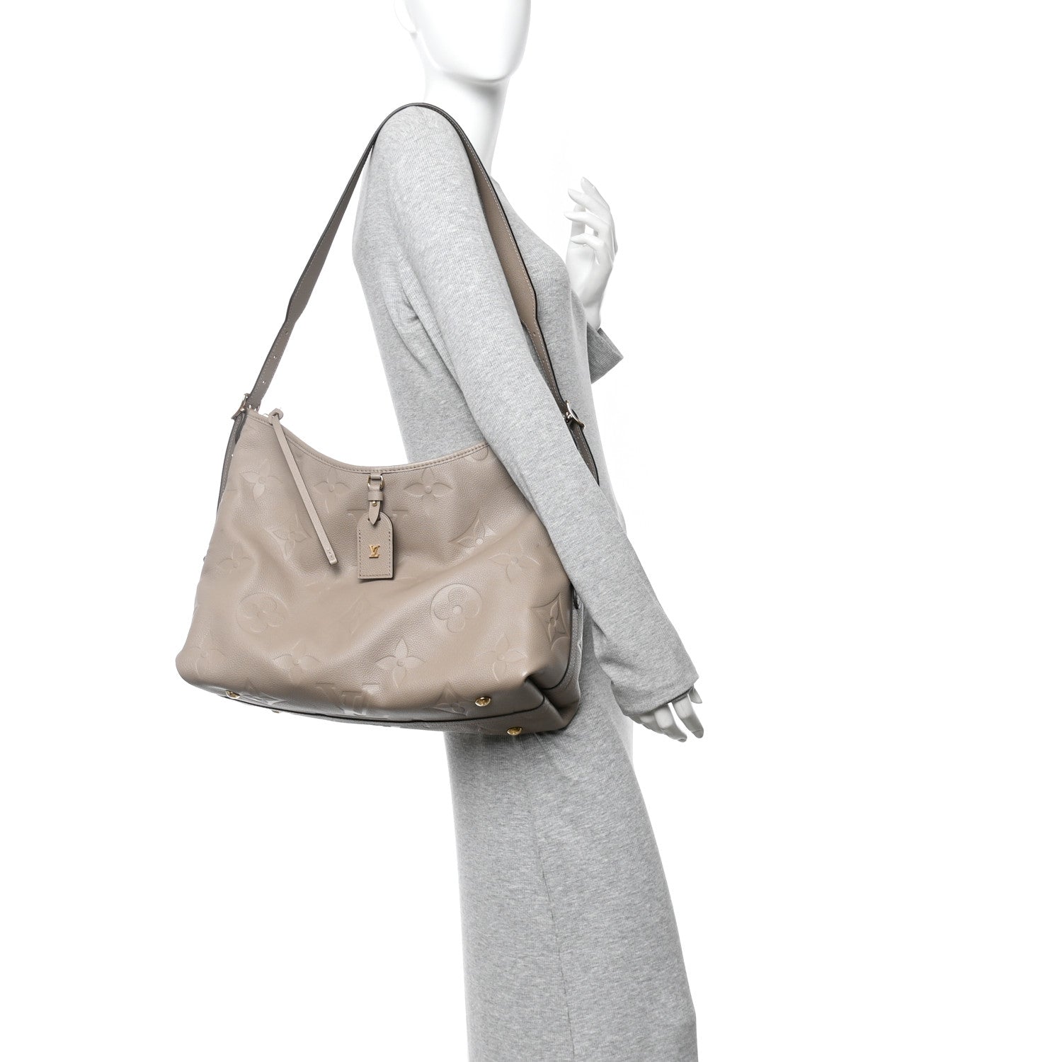 Louis Vuitton Empreinte Monogram Giant Carryall MM Tourterelle 2 of 10