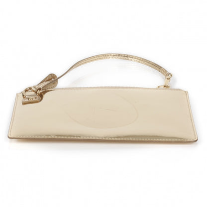 Louis Vuitton Monogram Miroir Inventeur Pochette Plat Dore Gold 3 of 11
