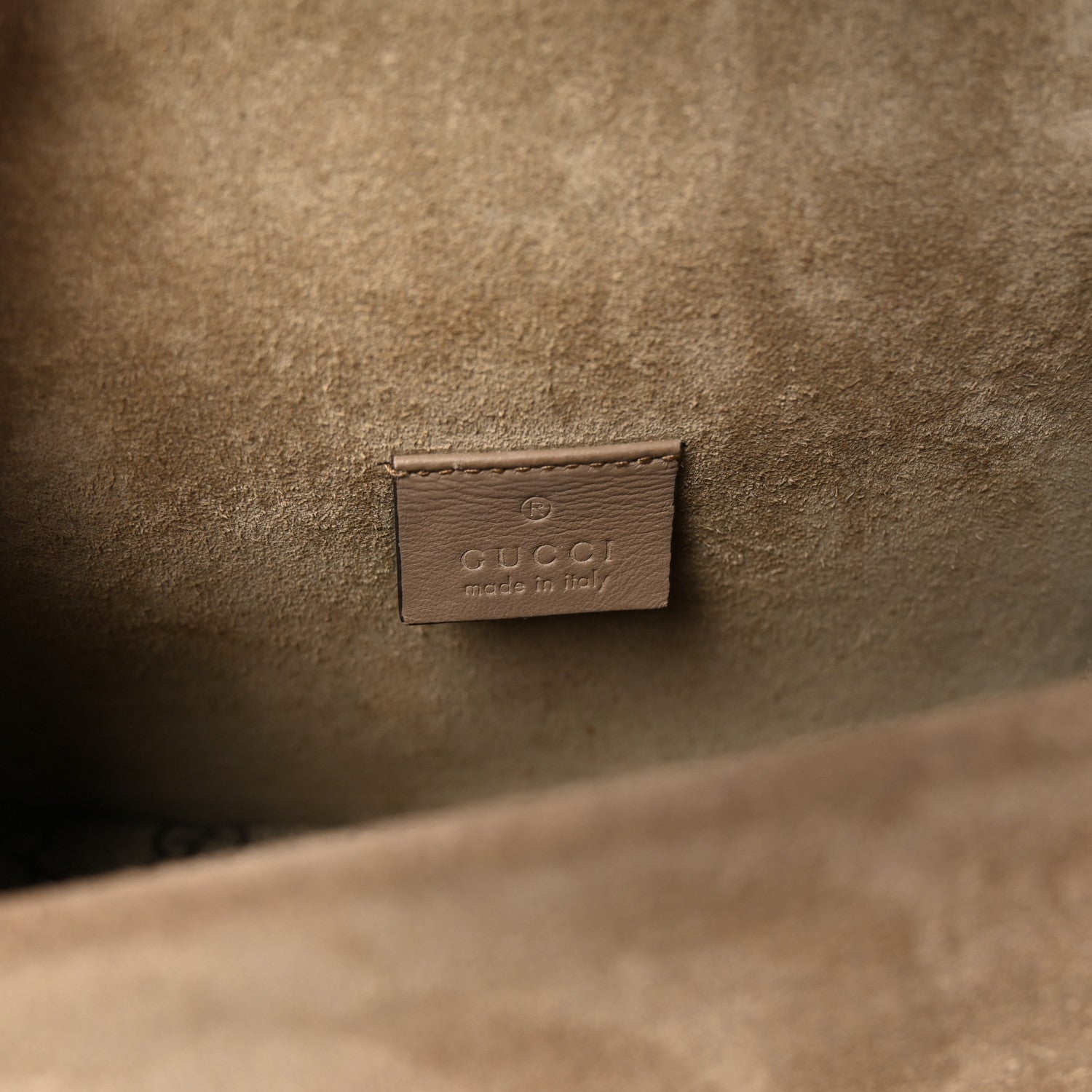 Gucci GG Supreme Monogram Mini Dionysus Shoulder Bag Taupe 6 of 10