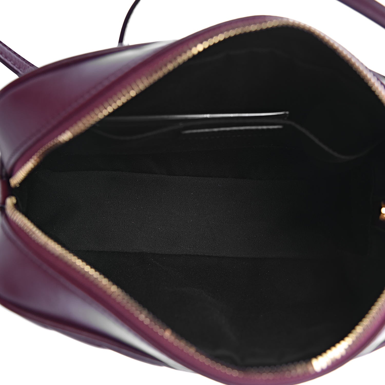 Saint Laurent Calfskin Matelasse Monogram Lou Camera Bag Dark Legion Red 5 of 10