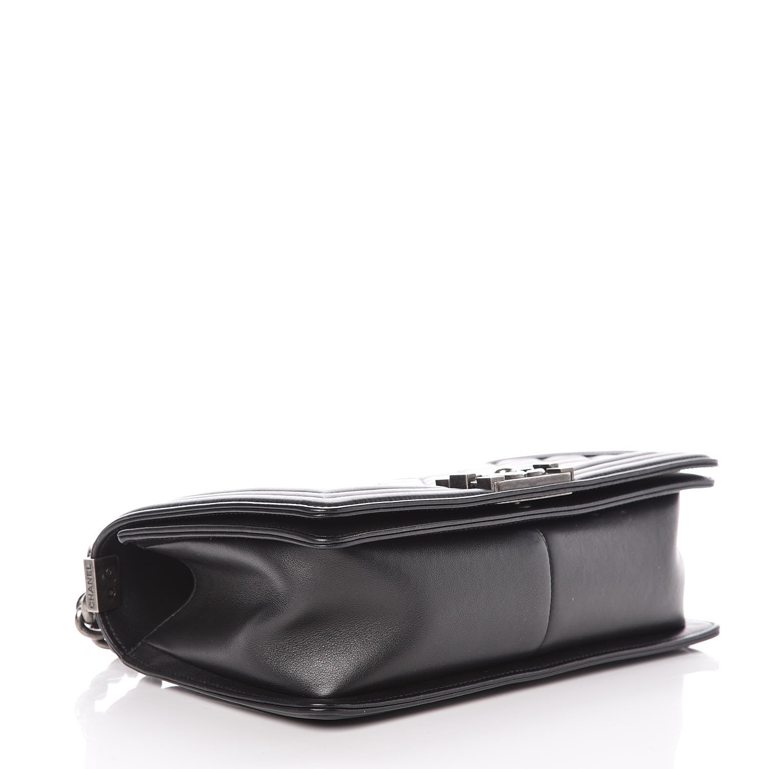 Chanel Calfskin Quilted Medium Boy Flap Black 4 of 11
