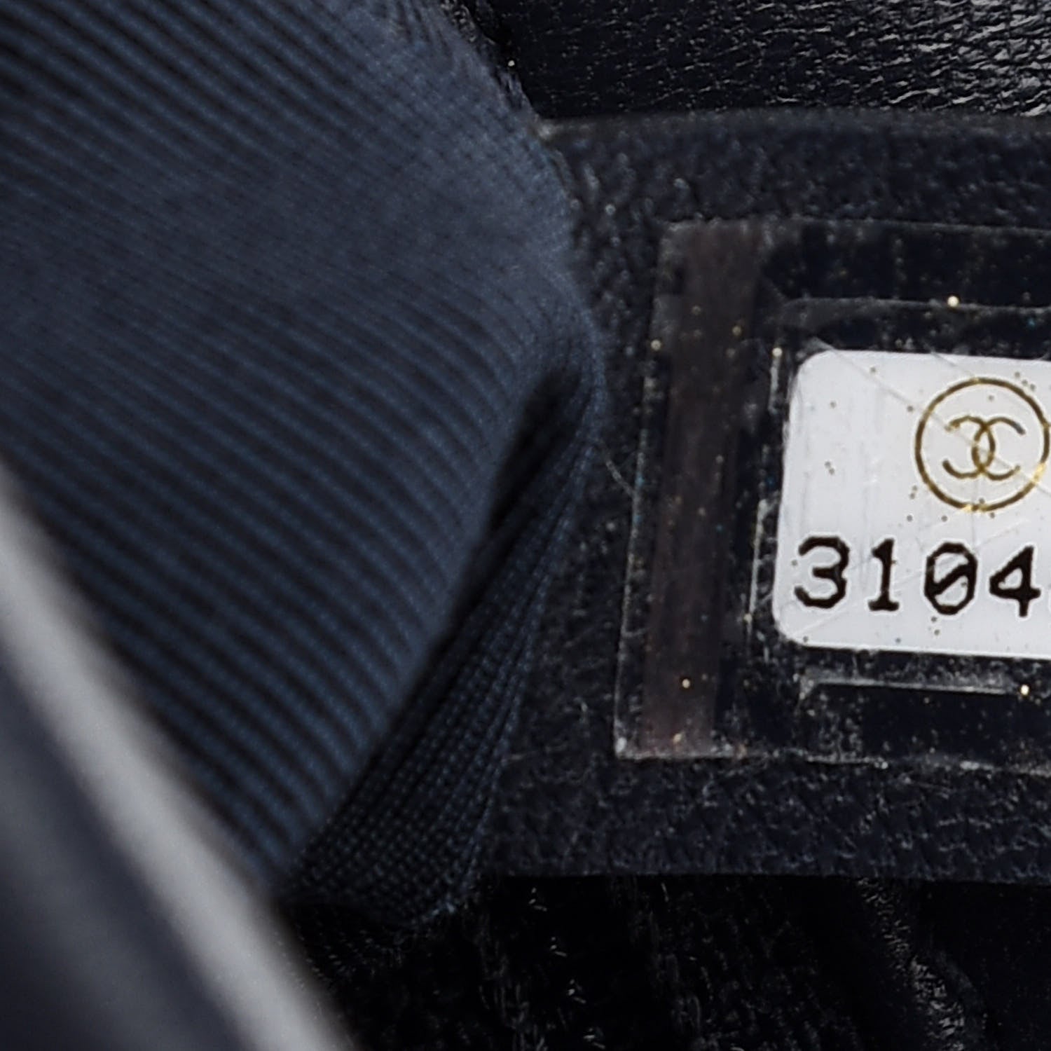 Chanel Lambskin Quilted Medium Chanel 19 Flap Navy Blue 7 of 9