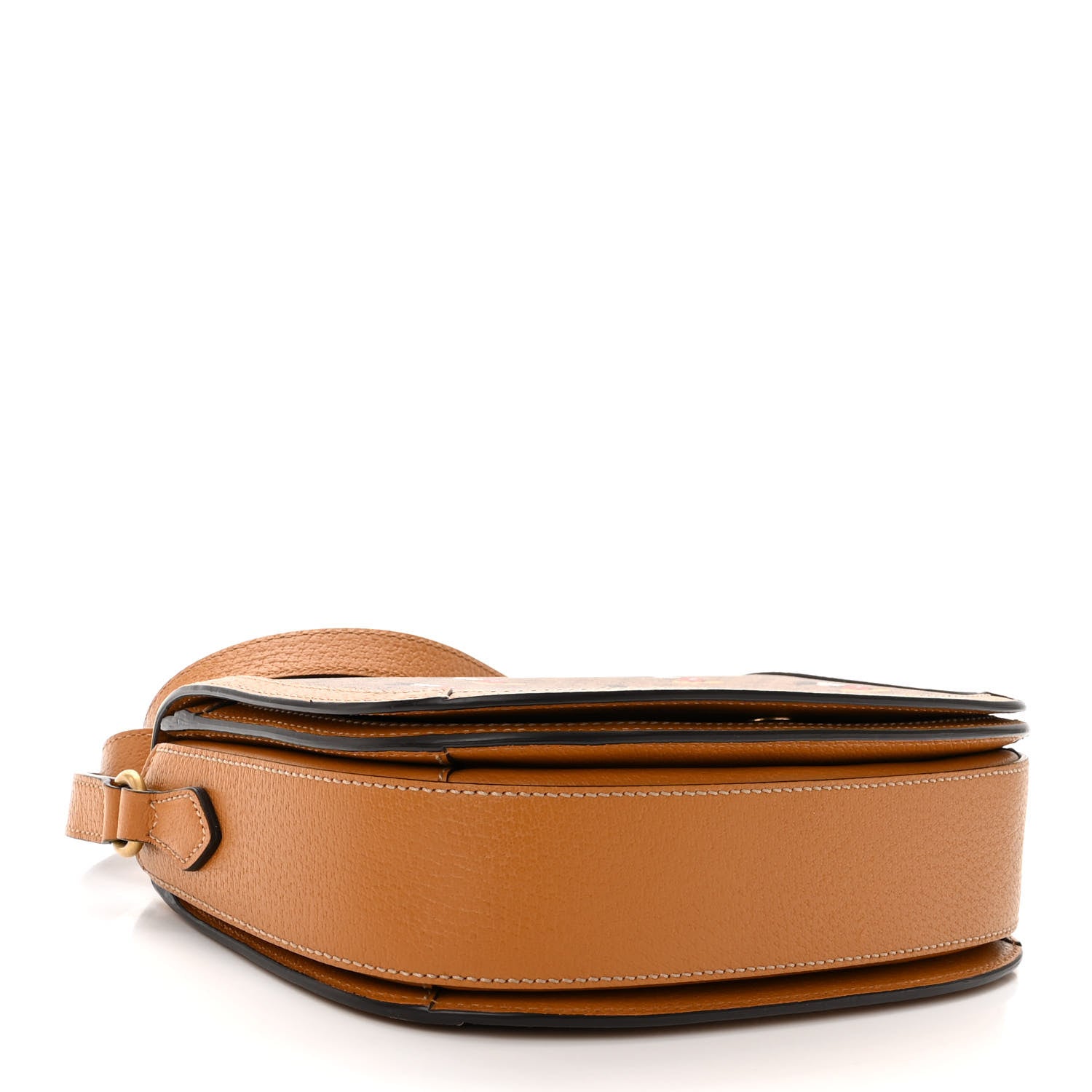 Gucci X DISNEY Mini Vintage GG Supreme Monogram Mickey Mouse Small Flap Messenger Bag Beige Vintage Sun Oil 4 of 10