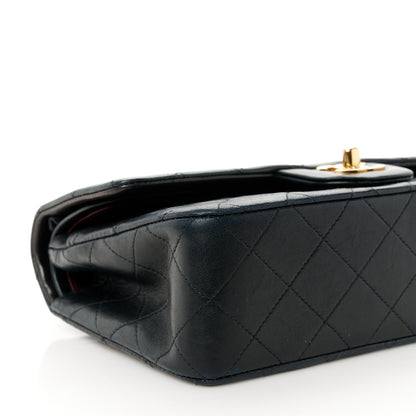 Chanel Lambskin Quilted Small Double Flap Black 11 of 14