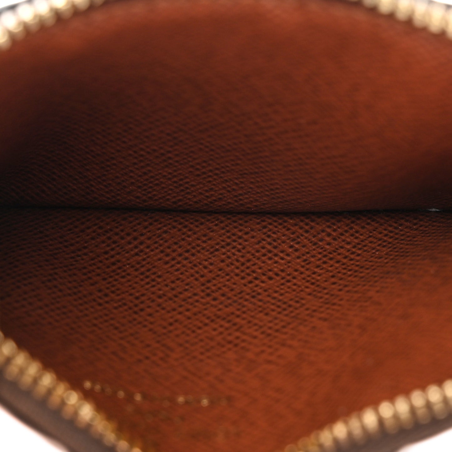 Monogram Zipped Romy Card Holder
