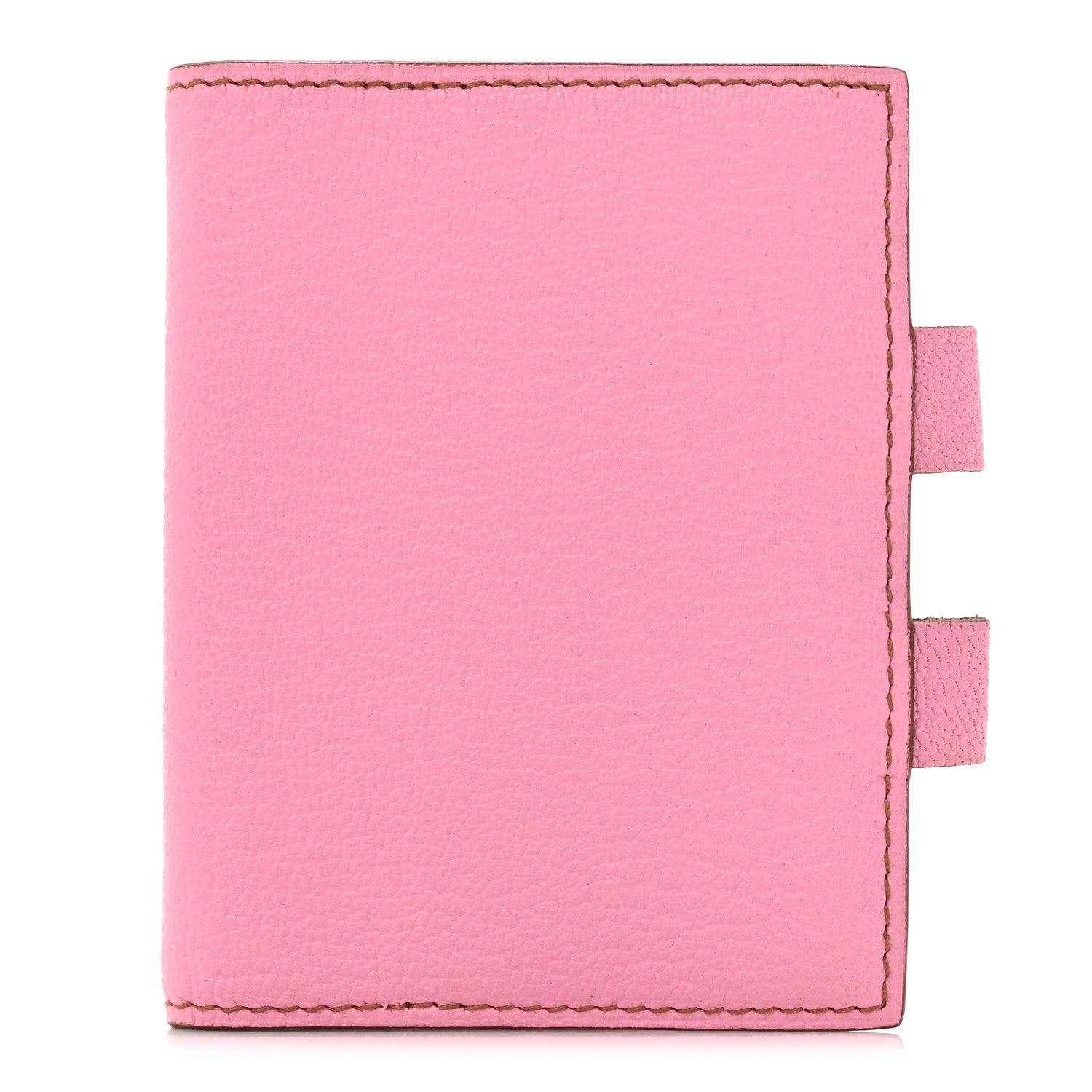 Hermes Chevre Mysore Globe Trotter Agenda Cover PM 5P Pink 1 of 8