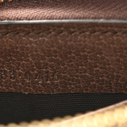 Gucci GG Supreme Monogram Web Ophidia Zip Wallet Beige New Acero 8 of 10