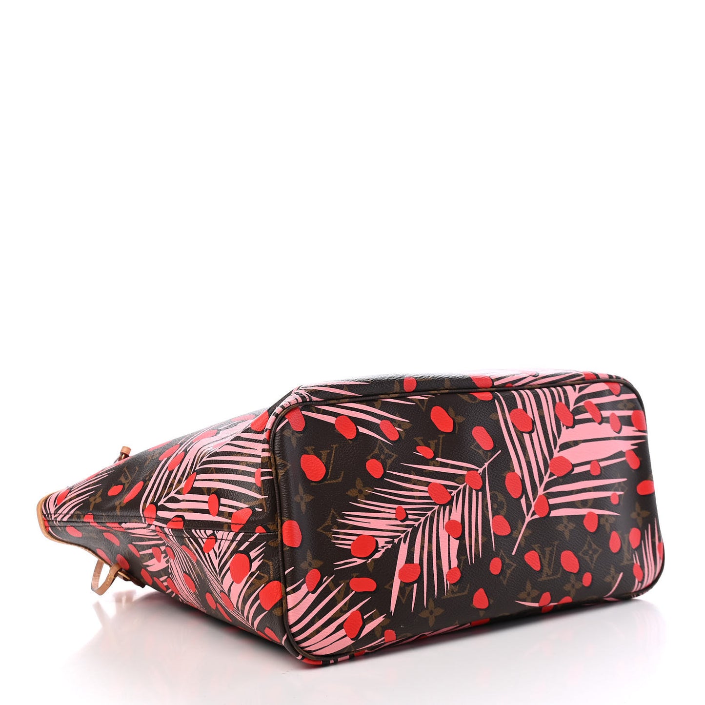 Monogram Jungle Dots Neo Neverfull MM Sugar Pink Poppy