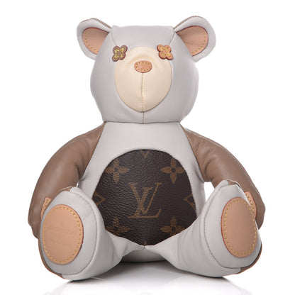 Louis Vuitton Calfskin Monogram Doudou Louis Bear Beige 1 of 7