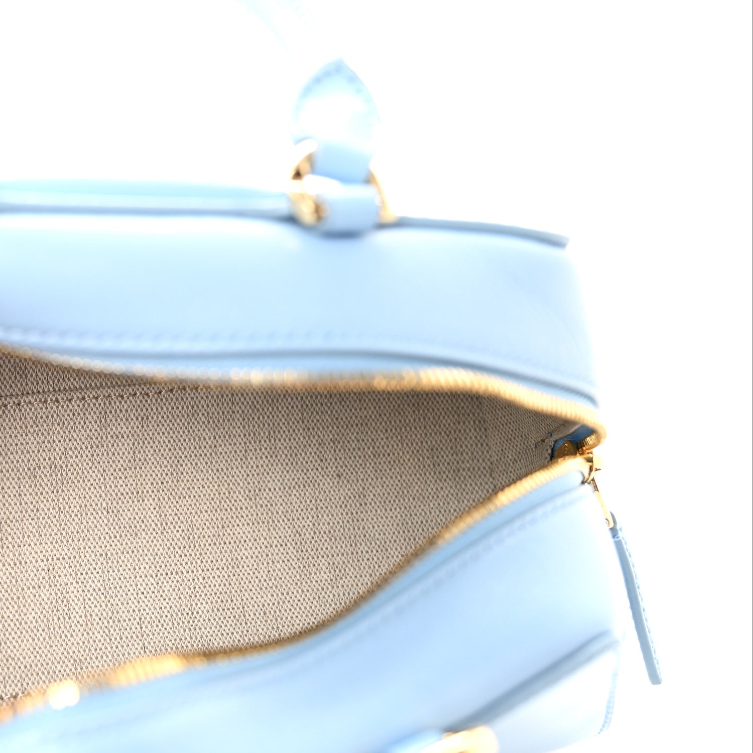 Givenchy Box Calfskin East West Mini Antigona Light Blue 5 of 15