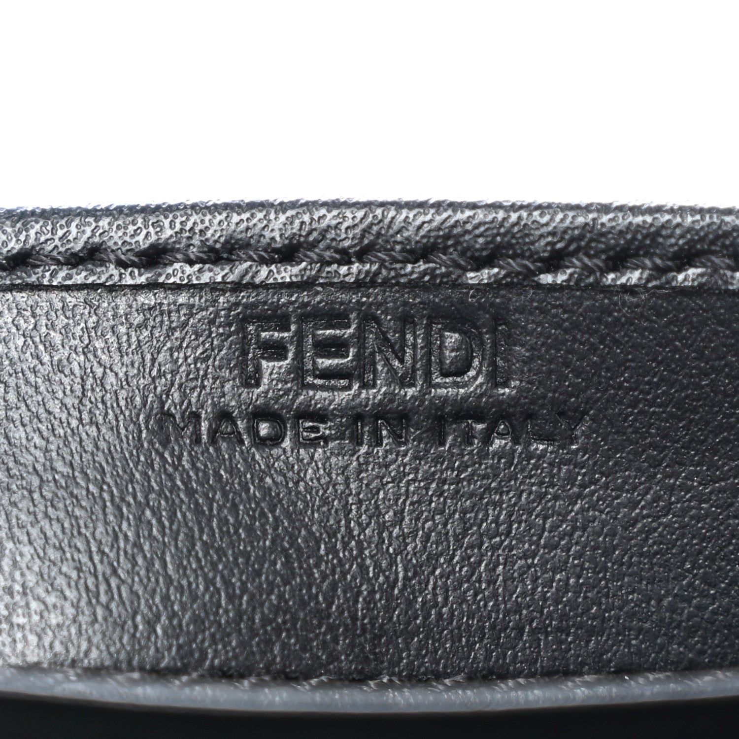Fendi Vitello Liberty Lucido F is Fendi Continental Envelope Wallet on Chain Black 6 of 11
