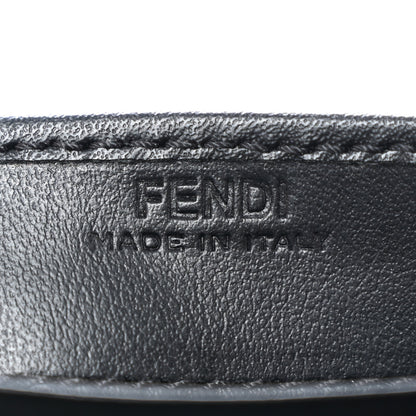 Fendi Vitello Liberty Lucido F is Fendi Continental Envelope Wallet on Chain Black 6 of 11