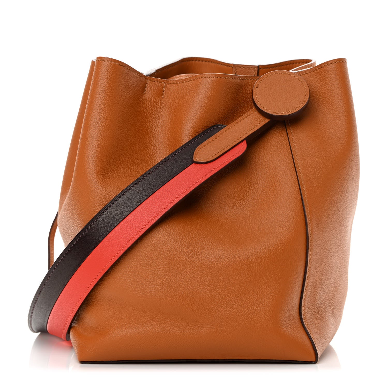Hermes Evercolor Swift Sac Licol 17 Toffee Havane Capucine 1 of 15