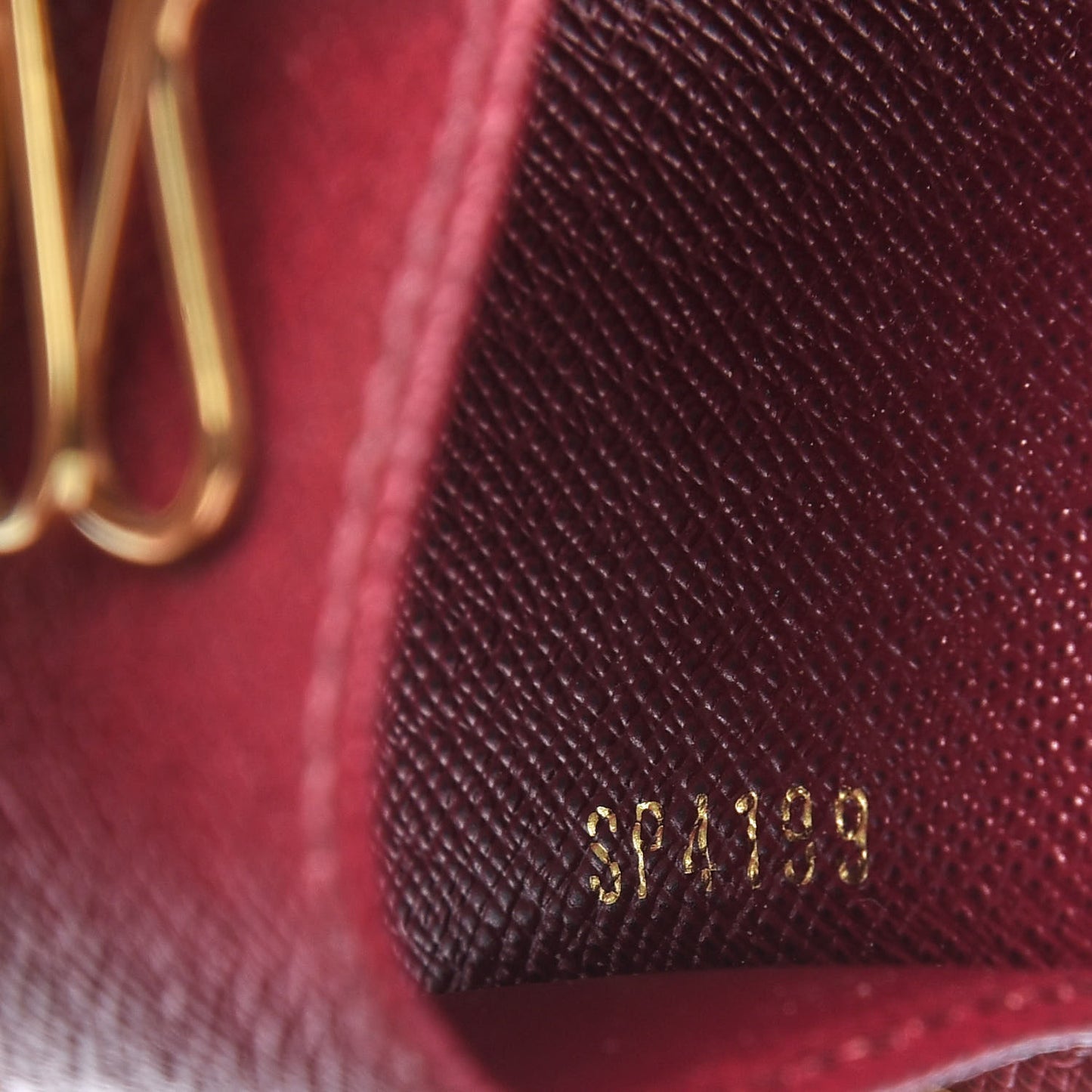 Monogram 6 Key Multicles Holder Fuchsia