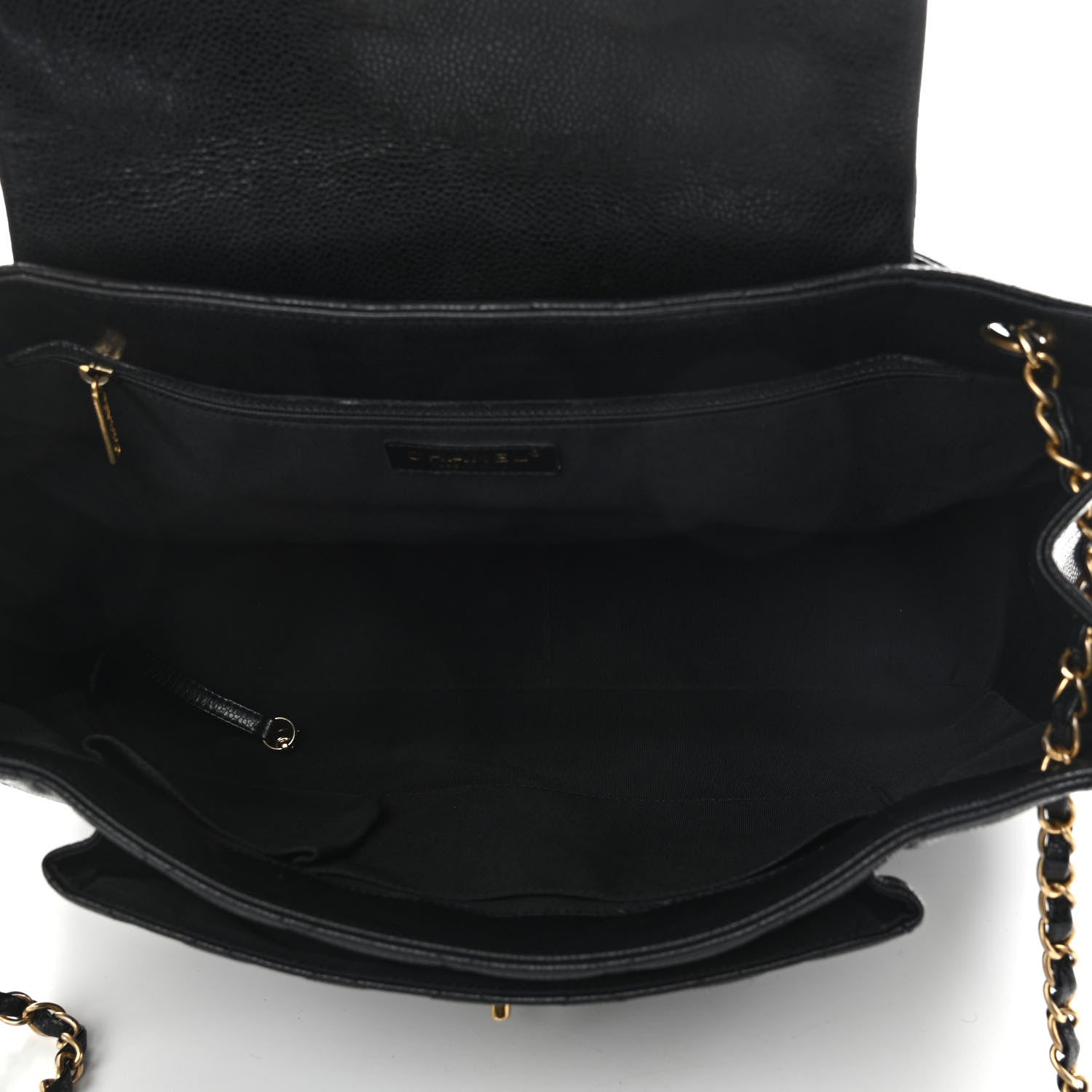 Chanel Caviar Quilted Flap Tote Black 4 of 8