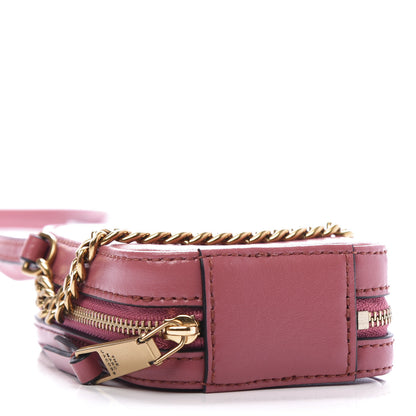 Marc Jacobs Smooth Calfskin The Mini Vanity Crossbody Bag Santa Fe Red 4 of 9