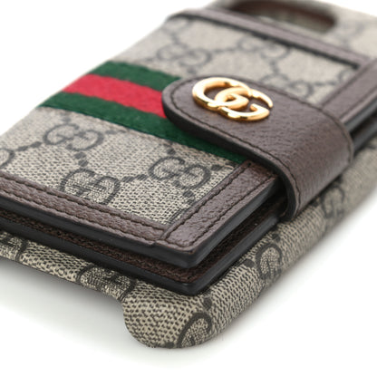 Gucci GG Supreme Monogram Web Ophidia iPhone 12 Pro Max Case 9 of 10