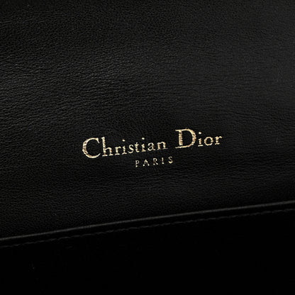 Christian Dior Lambskin Cannage Lady Dior Pouch Black 7 of 10