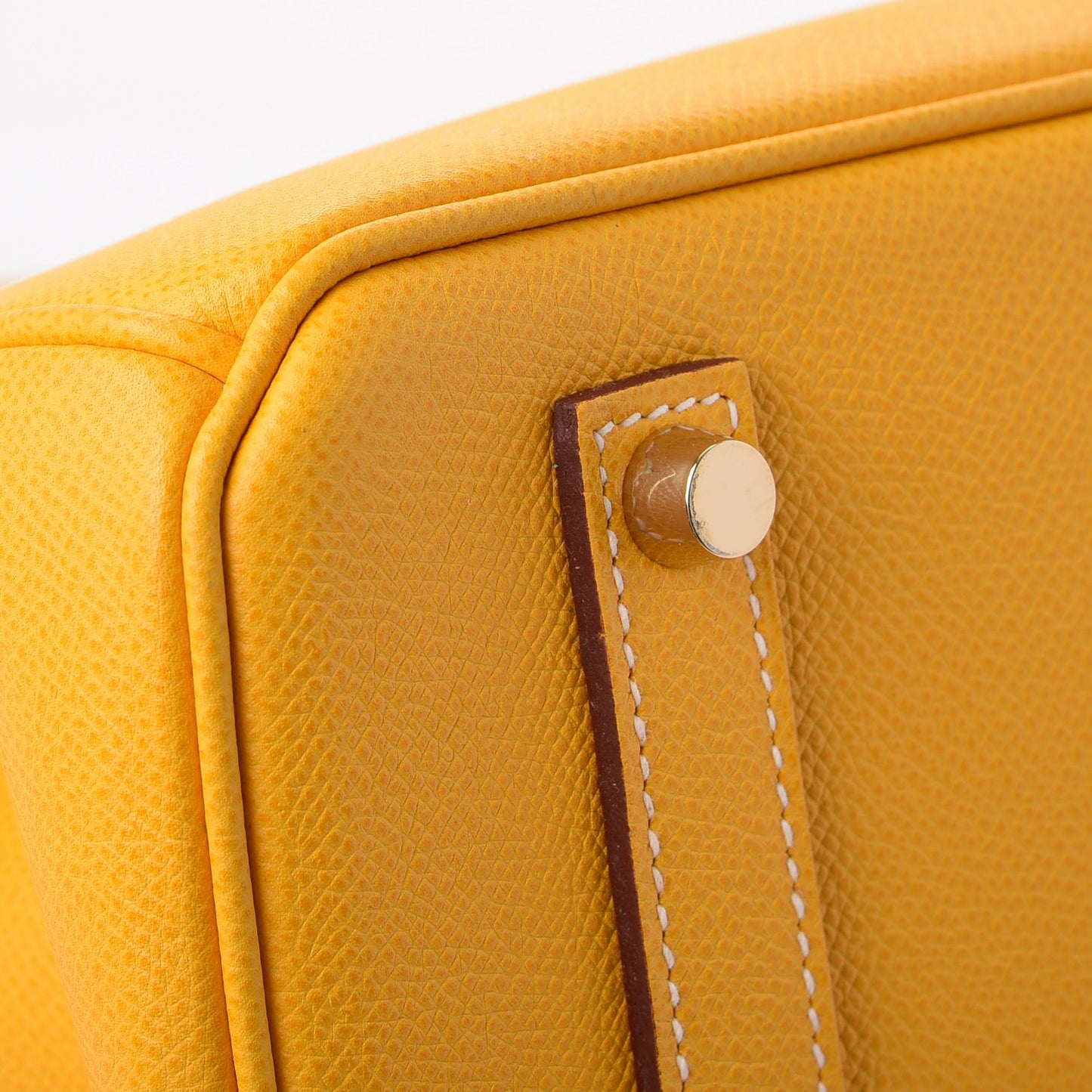Epsom Horseshoe Birkin 35 Jaune