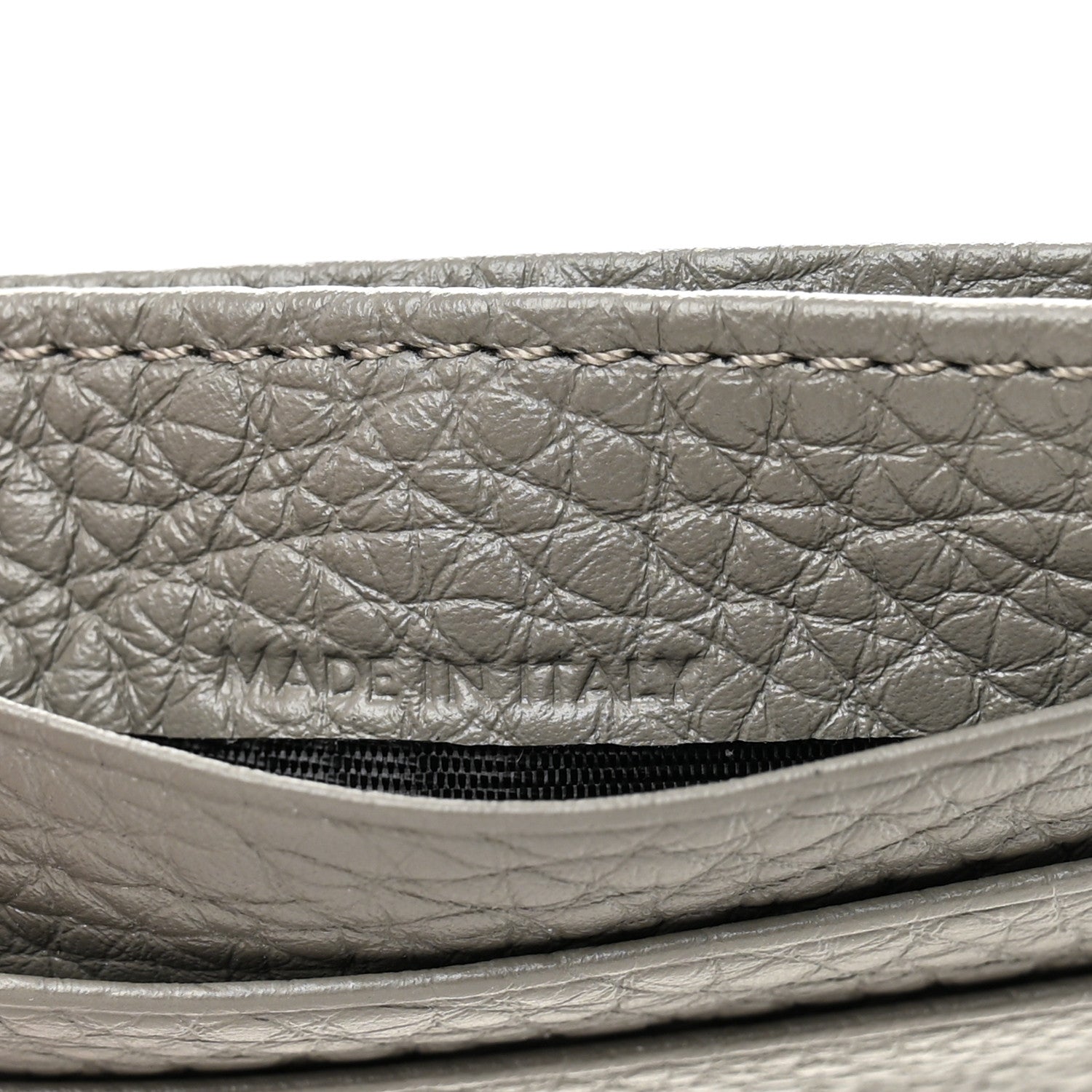 Fendi Cuoio Romano Business Card Holder Argilla 7 of 8