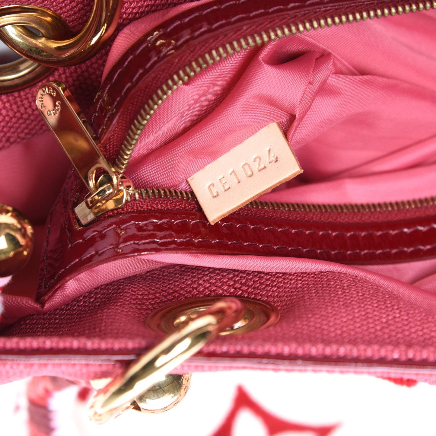Cotton Monogram Eponge Cabas