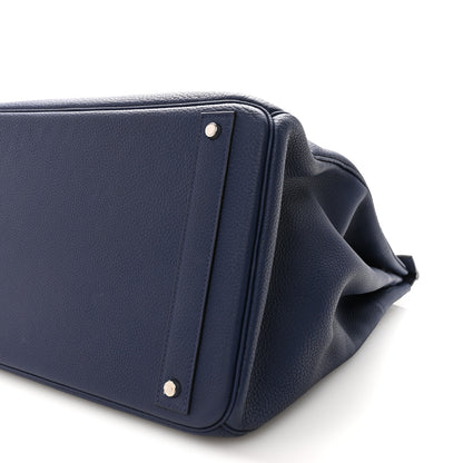 Hermes Togo HAC Birkin 40 Bleu Nuit 10 of 10