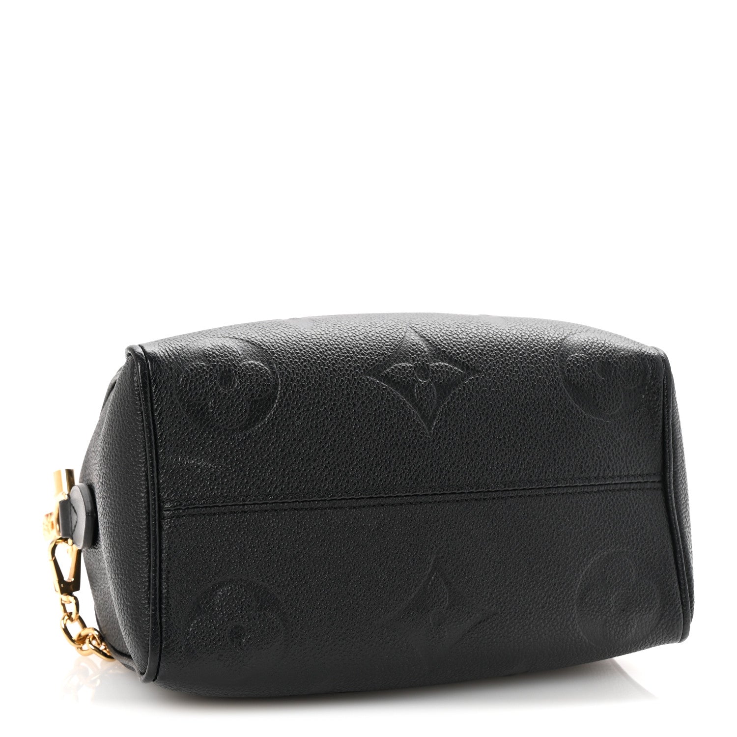 Louis Vuitton Empreinte Monogram Giant Speedy Bandouliere 20 Black 4 of 9