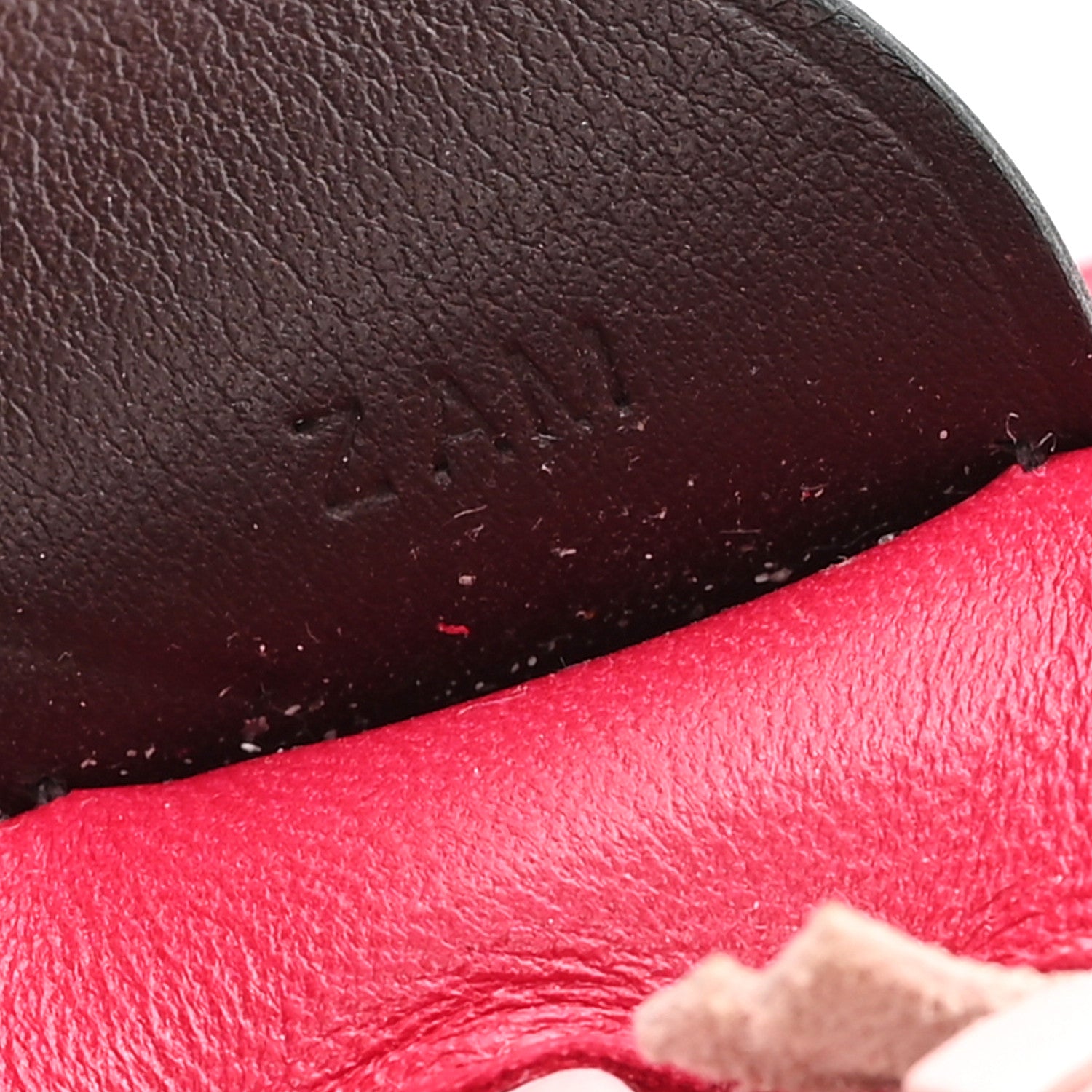 Hermes Milo Lambskin Grigri Rodeo Pegase Horse Bag Charm PM Framboise Rose Sakura Rouge Sellier 4 of 5