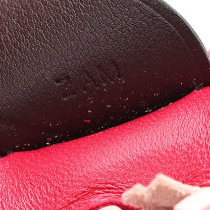 Hermes Milo Lambskin Grigri Rodeo Pegase Horse Bag Charm PM Framboise Rose Sakura Rouge Sellier 4 of 5
