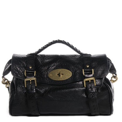 Mulberry Soft Buffalo Leather Medium Alexa Black 1 of 8