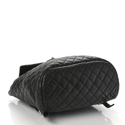 Chanel Calfskin Quilted Large Urban Spirit Backpack Black 4 of 15